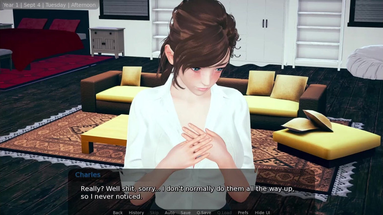 Visual Novels: Cosy Cafe Part 7 - Cleaning the Bathroom