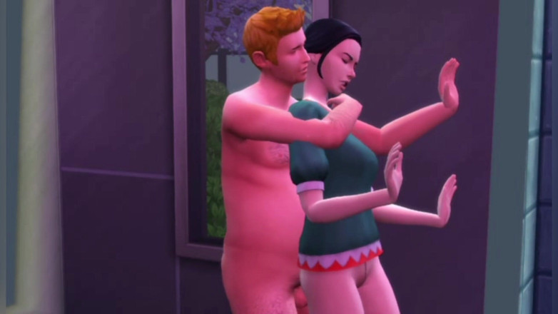 Porno Games: The girl obeyed and gave herself to be fucked in...