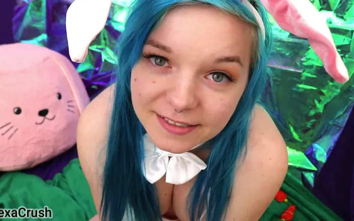 AlexaCrush: La coniglietta implora di essere allevata - allevamento pov creampie gioco...