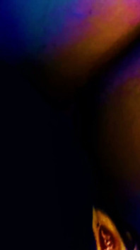 Saya Smash Ebony Little Bleu J di bawah Blacklight