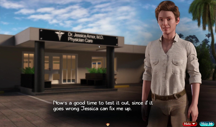 Porny Games: Treasure of Nadia: Doktor wie najlepiej, pełny anal w gabinecie...