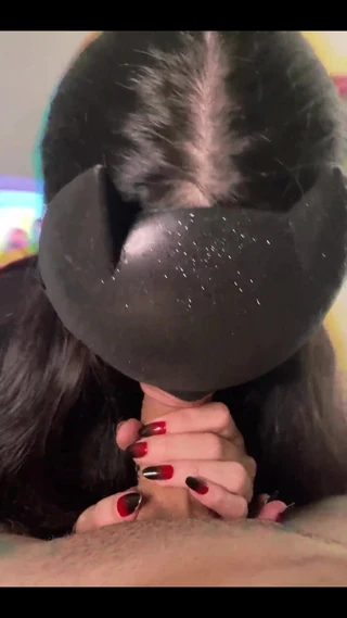 Debora Mendes: 웰링턴 프라도의 대물에 구강 성교를 하는 펑크 플레이와 새끼 고양이