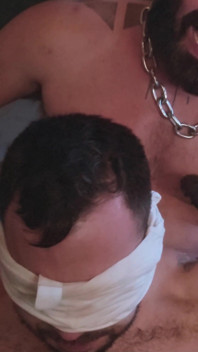 Gagging & Training My Hairy Sub's Throat