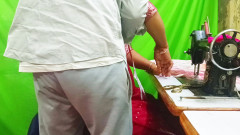 MHM: दर्जी लड़की की गुप्त फिटिंग - जब ग्राहक बहुत करीब हो जाता है