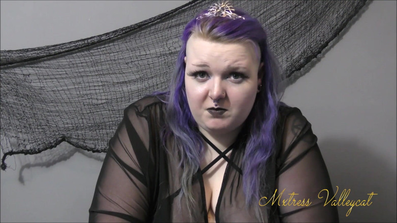 Mxtress Valleycat: Non binary goddess ruins your no nut November