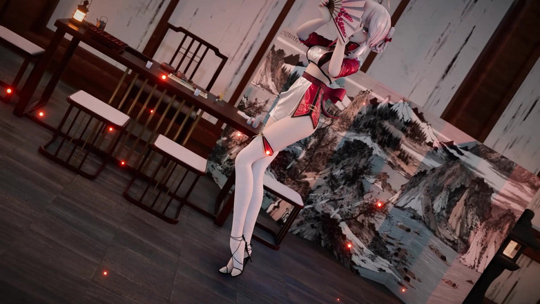 MikuMotion: Gaya purba; Elegant Cheongsam; Allure; Penari