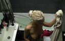 Milfs and Teens: Teen with Dreadlocks Caught on Camera in the Bathroom