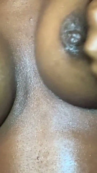 Hot Ebony Beauty Embracing Her Curves Sensual Glamour Shoot