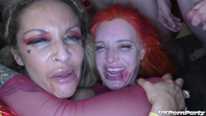 Gangbang team: Busty Sluts Getting Their Holes Samshed in a Hardcore Gangbang