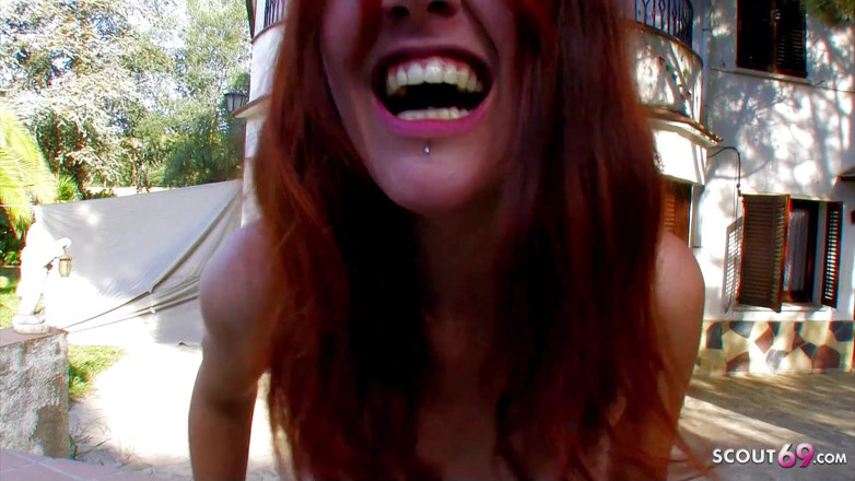 Full porn collection: Redhead skinny teen Vladana Fucked in tight pussy by the...