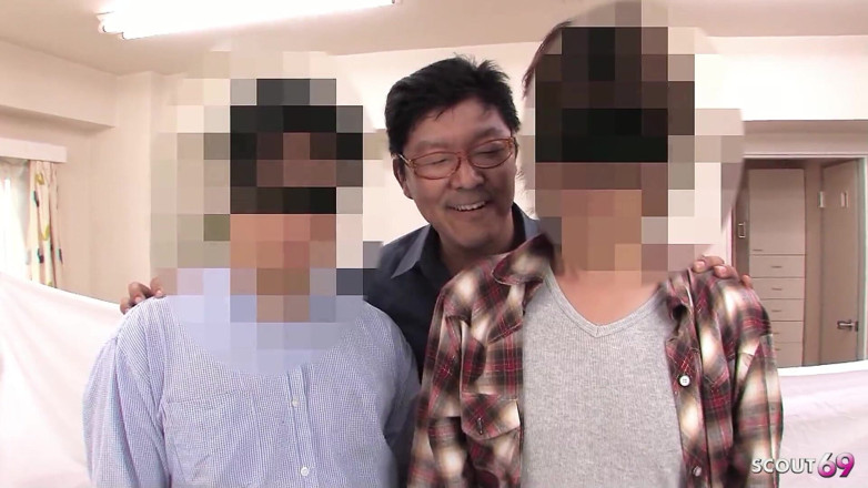 Asian porn collection: Japanerin reife beim gangbang, unzensiert, behaarte muschi masturbiert und blowjob