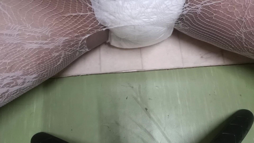 The Diaper Squirted! (A dairy cow)