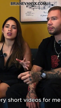 巨乳のアルゼンチン人ポーラ・ロハスがブライアン・エヴァンス(Brian Evansx)のポッドキャストで熱いインタビューに臨む