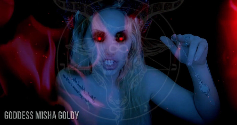 Goddess Misha Goldy: Feel the bliss that I give you and give in...