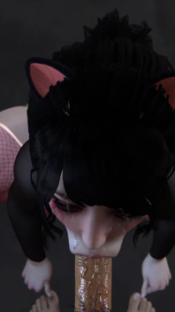 POV Deepthroat From a Pet Girl - Teen Blowjob