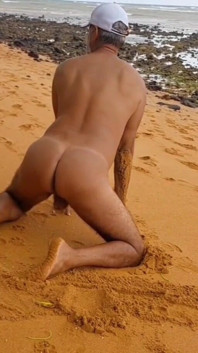 Ladysilva My Hot Ass on Beach