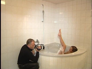 Slutty Teenies: Sexy teen loves taking a bath and posing for the...