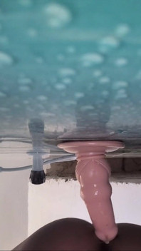 6 Inch Dildo Fucking My Hungry Assh