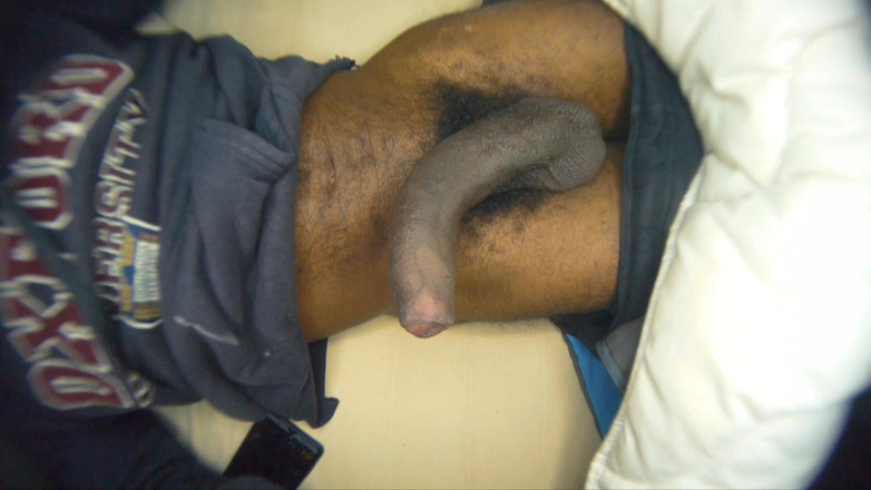 Dorian DomTop: Grote zwarte lul masturbatie