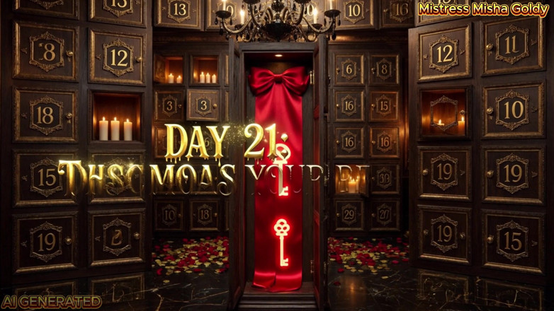 Goddess Misha Goldy: Verweigerungs-Adventskalender
