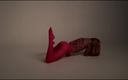 Holy Harlot: Turnerinnen mit langen beinen in rosa strumpfhosen