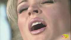 Naughty Lesbian Girls: Thick Blonde Lesbos Tanya Daniele and Inari Vachs Use the...