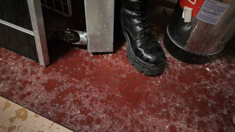 Miss PLAYtime: Floor Is Swimming in Squirt