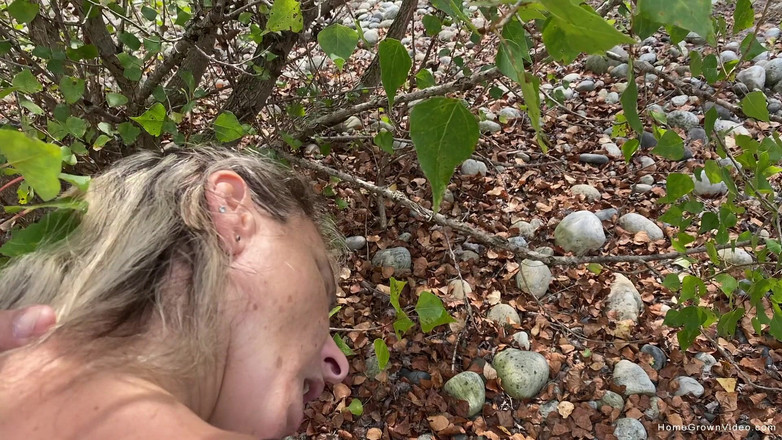 Homegrown Video: 温泉と巨乳の妻ルナのお尻は屋外で犯さ