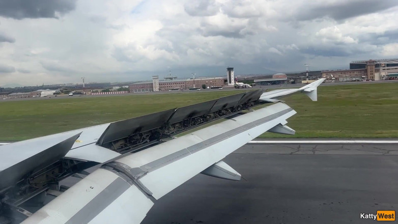 Katty West: Public Dick Flashing in Airplane - Girl Brought Me to Cumshot...