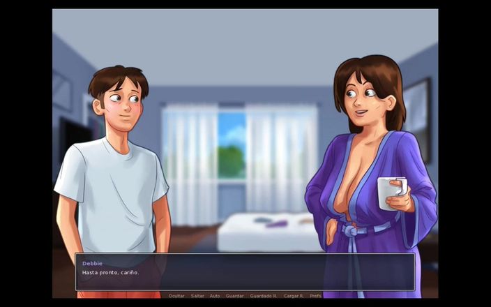 HotSummer117: Summertime saga cap 10 - meine stiefmutter liebt es, mich mit ihrem...