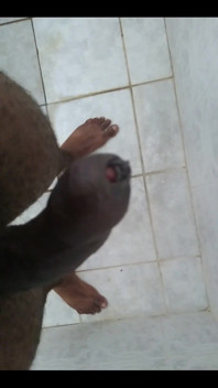 Little King Giving You a Little Tease Before My Shower