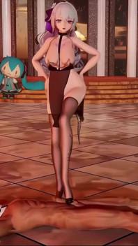 [mmd] Abracadabra; Anal Sex; Nipple Chains; Black Stockings; Dance Sex; Doggy Style