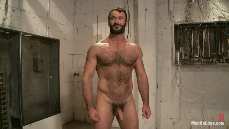 Men on Edge: Wilfred Knight - Post Orgasm Torment in Mid Air