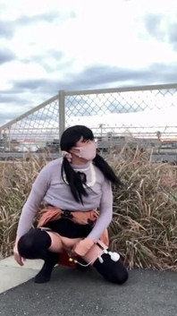 調教師様からの命令　no29　公共ビーチで変態露出