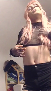 Showing of Body Feeling Horny After Night at Club