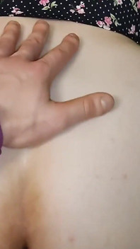 Sua bunda gorda realmente queria sentir meu pau grande e grosso dentro dela