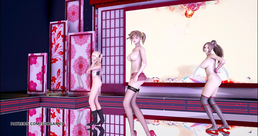 3D-Hentai Games: Danza desnuda doa mai shiranui marie rose misaki