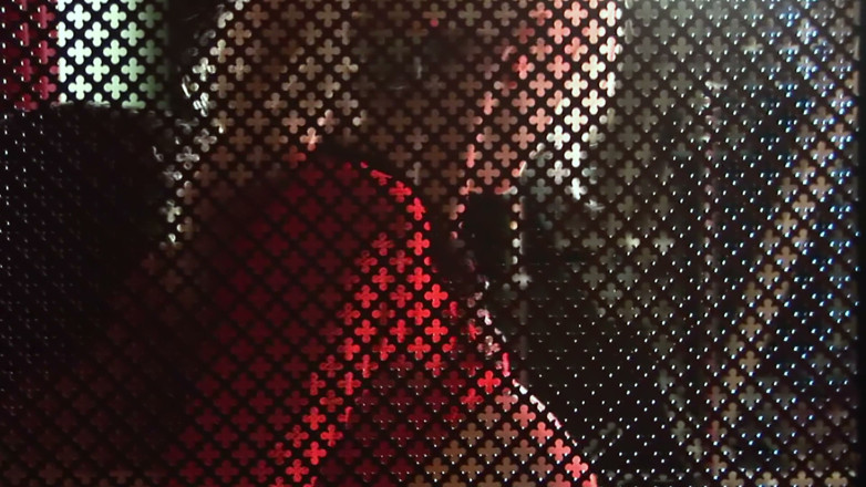 Worldwide Sex Movies: Red Mesh Top and Fishnets - Platinum Blonde Rides Him in...