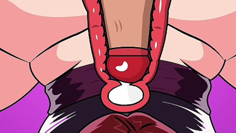 Animate golden: Éjaculation interne à une chatte vierge