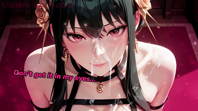 Game of Lust 3D: Gol пишна брюнетка аніме йор, трах цицьок і їзда на члені, відео від першої особи