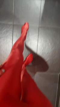Someone Bought Me Red Tights) I Like It)
