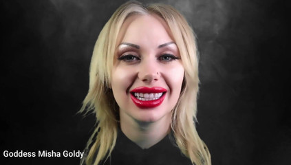 Goddess Misha Goldy: Pass the JOI Test to serve the Goddess!