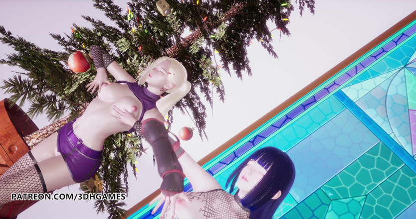 3D-Hentai Games: Twice - Feel special nude dance Ino Sakura Hinata 3D erotic dance...