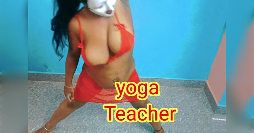 Sweethoneybgl: ホットヨガの先生がエクサラした方法で、揺れる胸で運動を教える - フルタミル音声