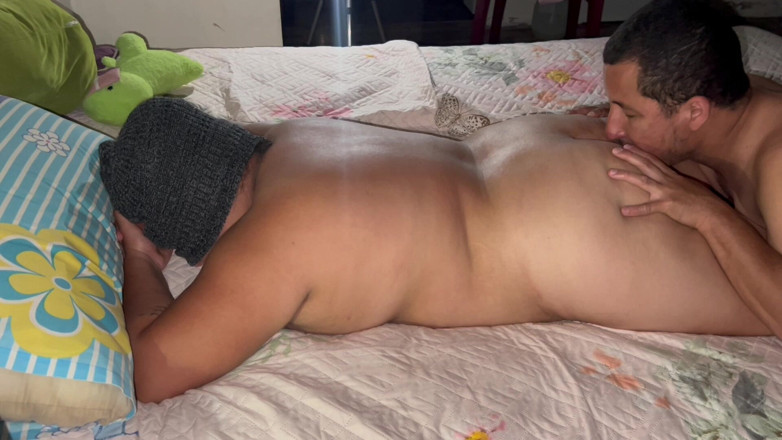 Stepmom_with_big_tits: What a Good Ass Blowjob My Horny Stepson Is Giving...