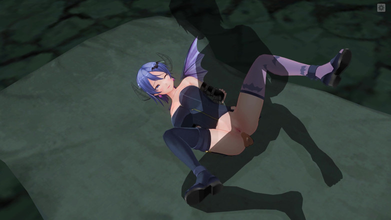 H3DC: 3D Hentai. Succubus se třese velkými prsy při šukání