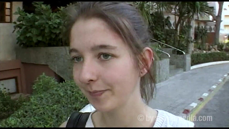Sextermedia by Pete: Dark Blonde Teen Girl Shyly Shows Her Pussy