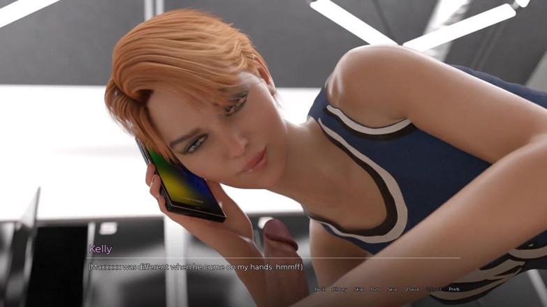 XXX Games Bunk: Kniha kouzel - Hratelnost - Roleplay - podvádějící přítelkyně kouří při rozhovoru s...
