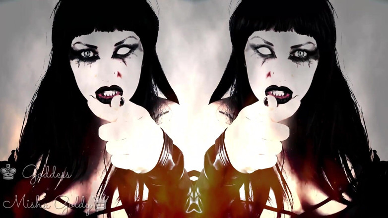 Goddess Misha Goldy: Succubus made you do this! JOI CEI (Special effects added)