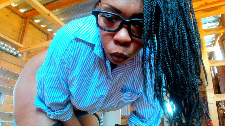 AnalEbony: Step-mommy Milker Role-play...